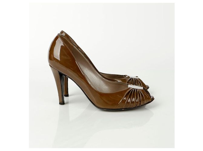 Salvatore Ferragamo Open Toe Pumps Absatzgröße - Ansicht 7