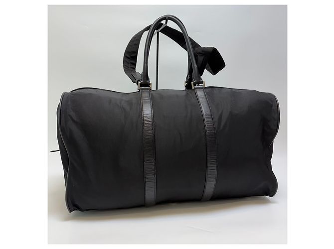 Prada Bolsa Boston de Nylon Bolsa de Viagem - vista 11