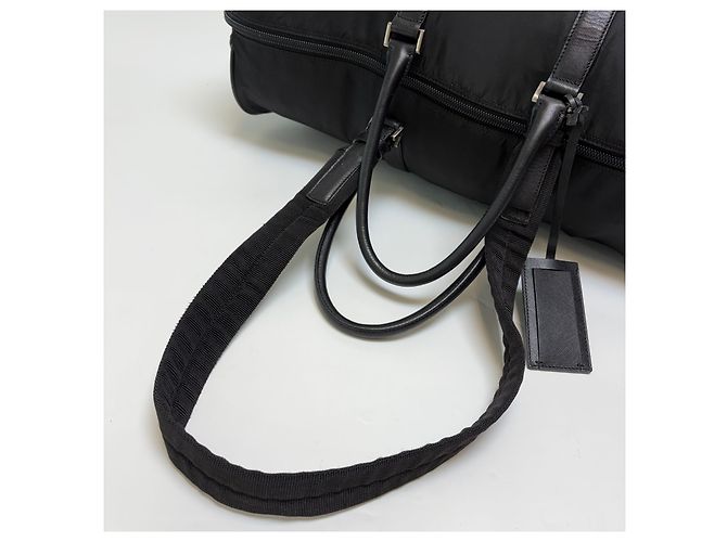 Prada Bolsa Boston de Nylon Bolsa de Viagem - vista 13