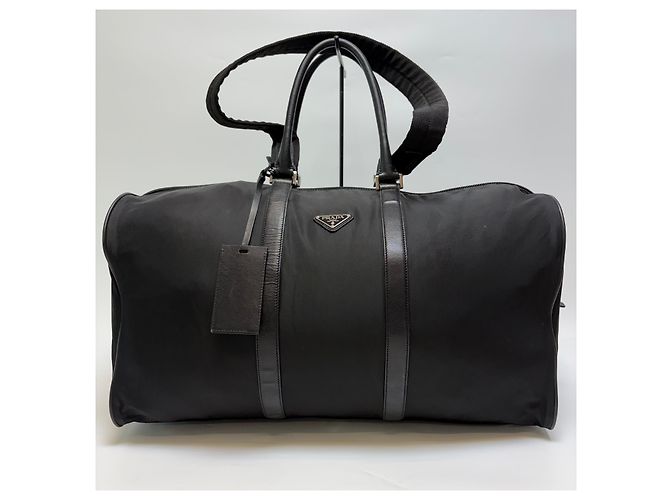 Prada Bolsa Boston de Nylon Bolsa de Viagem - vista 2