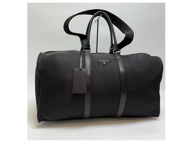 Prada Bolsa Boston de Nylon Bolsa de Viagem - vista 4