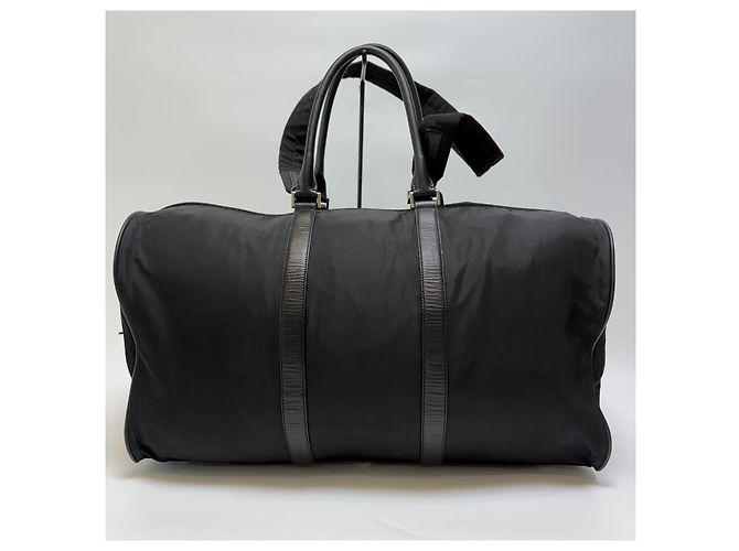 Prada Bolsa Boston de Nylon Bolsa de Viagem - vista 9