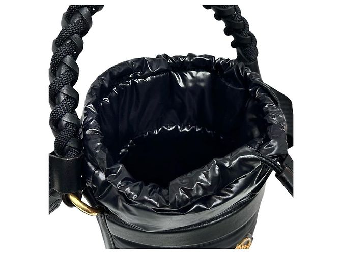 Moncler Borsa Bucket Cross Logo - vista 10