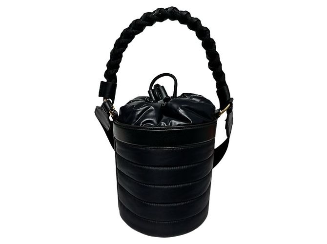 Moncler Borsa Bucket Cross Logo - vista 8