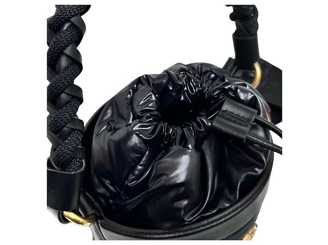 Moncler Borsa Bucket Cross Logo - vista 9
