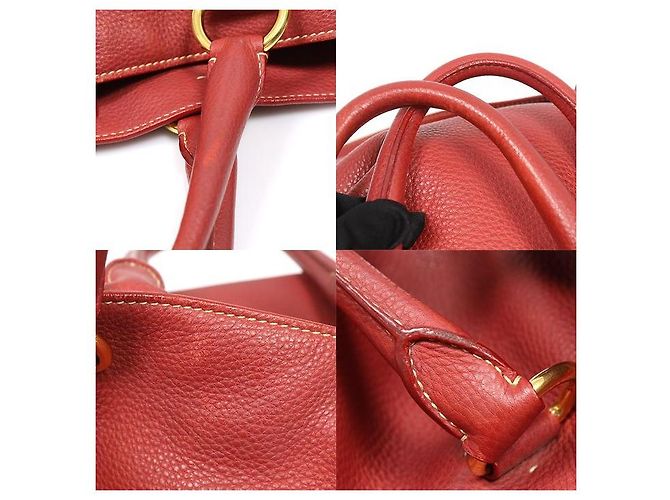 Prada Red Vitello Daino Miranda - vista 6