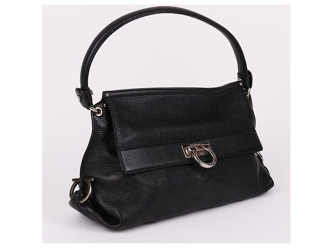 Salvatore Ferragamo Borsa a spalla Olivia con manico superiore - vista 4