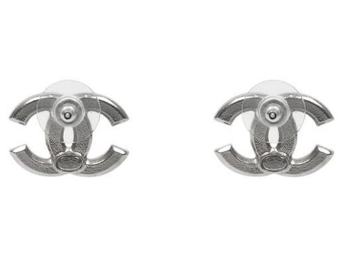 Chanel Pearl CC Silver Ohrringe - Ansicht 3