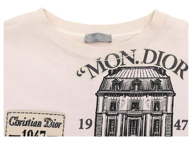Dior Herren Sweatshirt aus Baumwolle mit Retro-Patch-Print - Ansicht 5