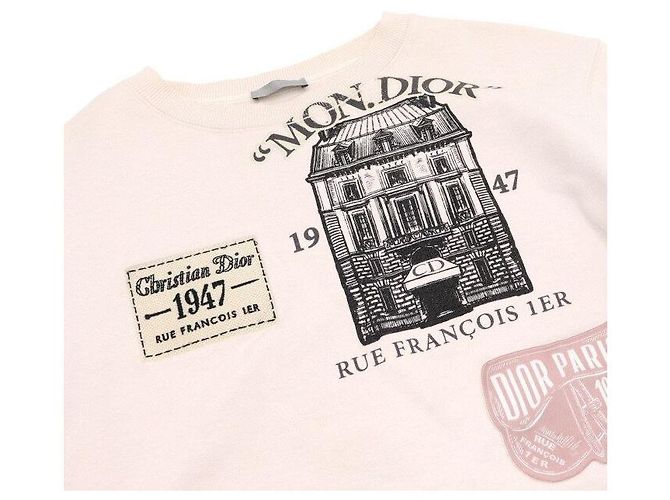 Dior Herren Sweatshirt aus Baumwolle mit Retro-Patch-Print - Ansicht 6