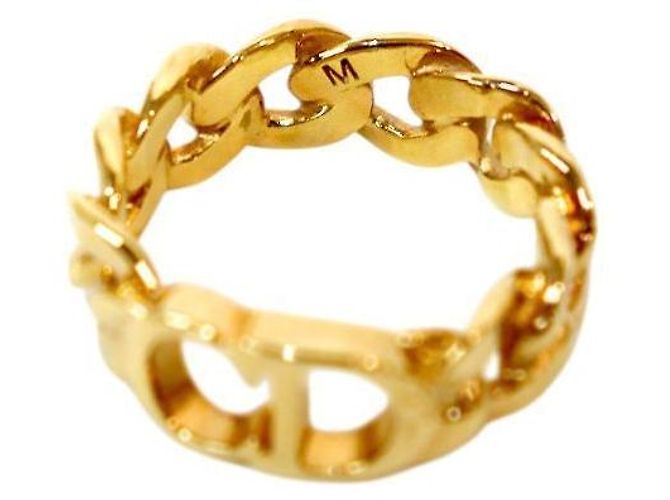 Dior Gold Ring CD Chain Ring Größe - Ansicht 5