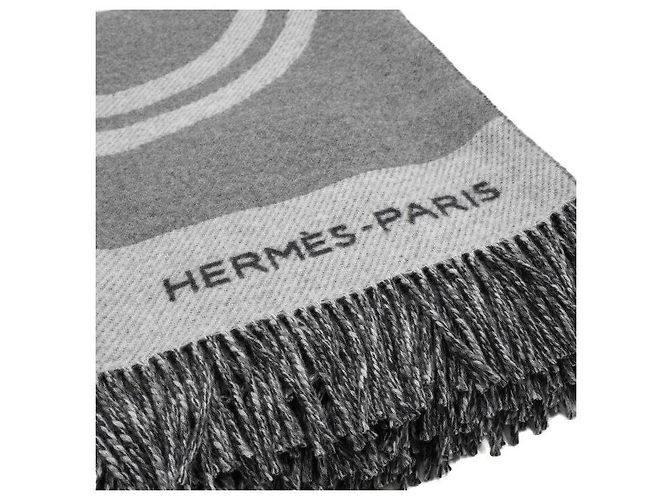 Hermès Coperta in lana merino Brides de Gala - vista 3