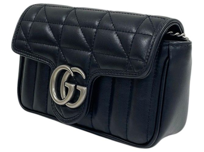 Gucci Borsa Crossbody Matelassé Super Mini - vista 3