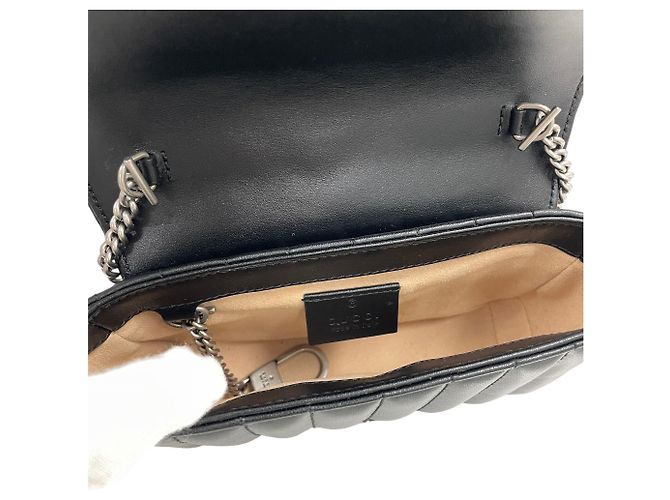 Gucci Borsa Crossbody Matelassé Super Mini - vista 5
