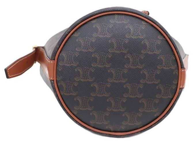 Céline Picca borsa a tracolla e borsa crossbody con coulisse - vista 6