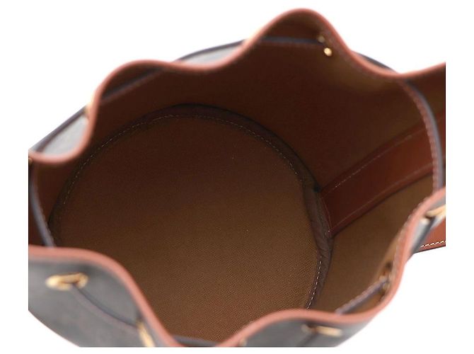 Céline Picca borsa a tracolla e borsa crossbody con coulisse - vista 7