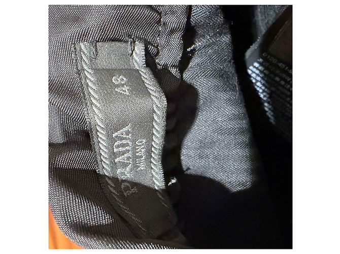 Prada Nylon-Jogginghose mit Klettverschluss Schwarz - Ansicht 9