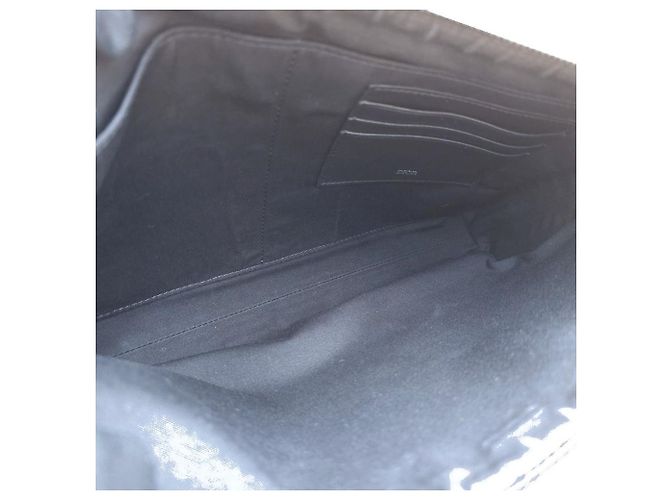 Dior Pochette piatta Oblique Jacquard con tracolla Blu - vista 17