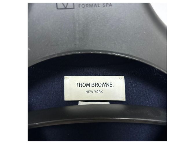 Thom Browne Cashmere Diagonal Cardigan Navy Damen - Ansicht 7