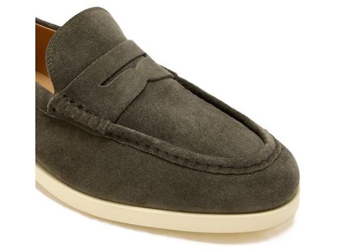 Mocassini Tod's in camoscio multicolore - vista 3