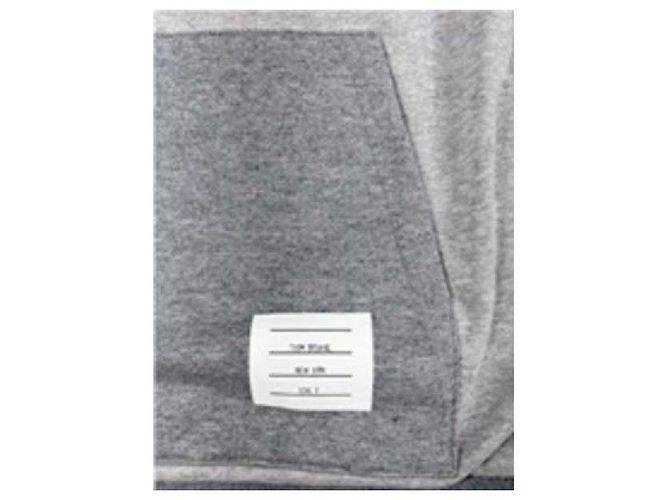 Thom Browne Stripe RWB Tab Loopback Funmix Hoodie - view 5