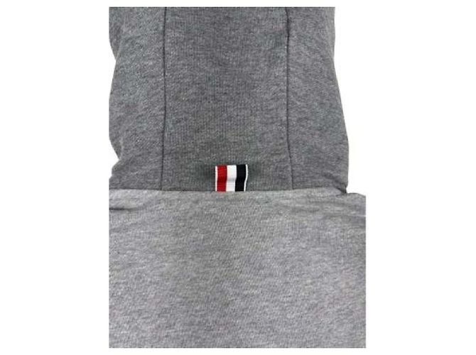 Thom Browne Stripe RWB Tab Loopback Funmix Hoodie - view 7