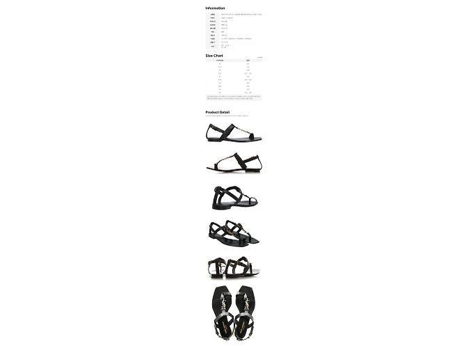 Autre Marque Sandali bassi Cassandra Monogram Black DWETT - vista 2