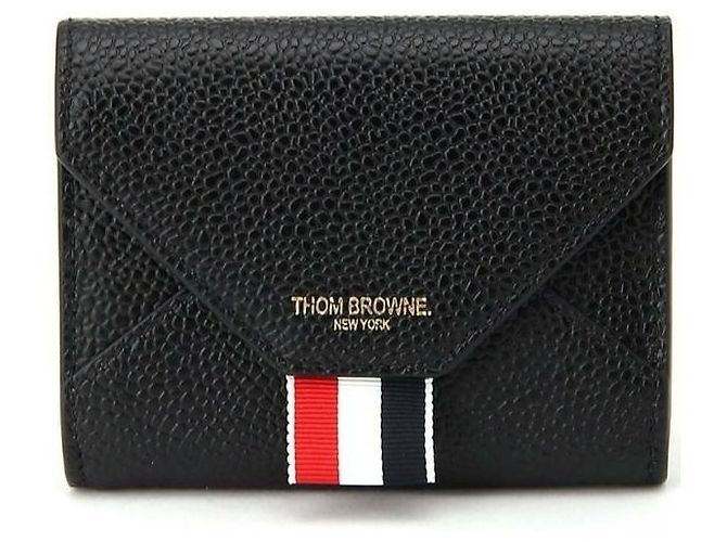 Thom Browne Pebble Grain Envelope Card Case - view 2