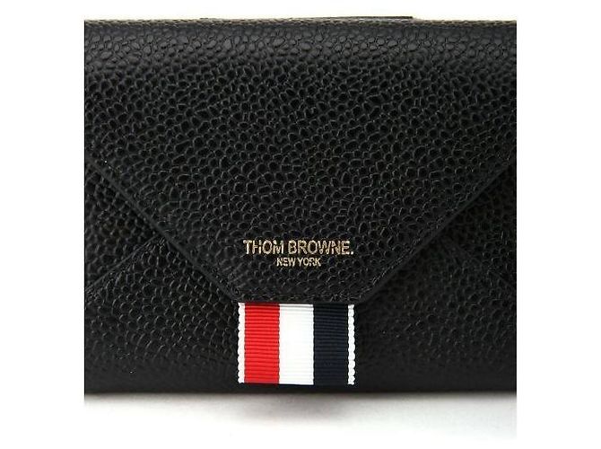 Thom Browne Pebble Grain Envelope Card Case - view 5