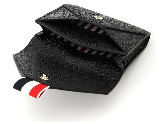 Thom Browne Pebble Grain Envelope Card Case - view 6