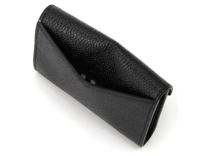 Thom Browne Pebble Grain Envelope Card Case - view 7