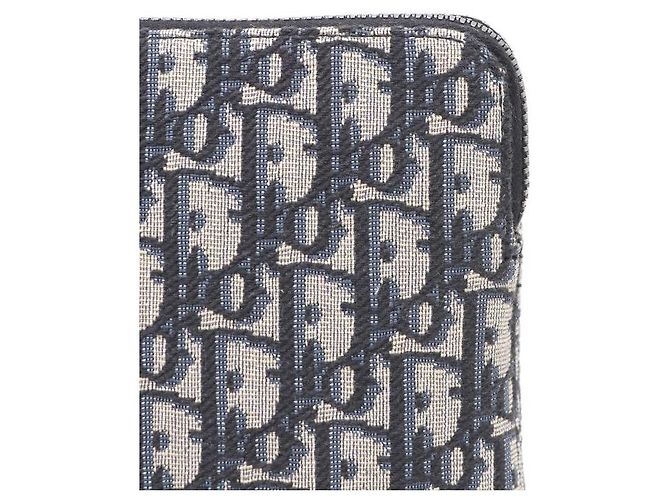 Dior Bolsa de Alça com Zíper e Clutch Oblique Jacquard - vista 5