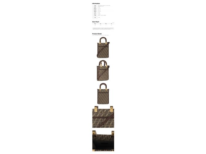 Fendi Sunshine Logo Suede Mini Crossbody Bag Brown AFIS - view 2