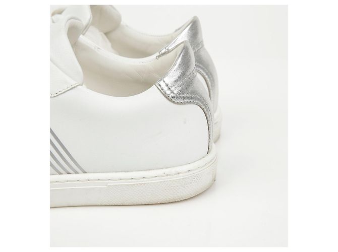 Hermès Sneakers in pelle da donna White - vista 7