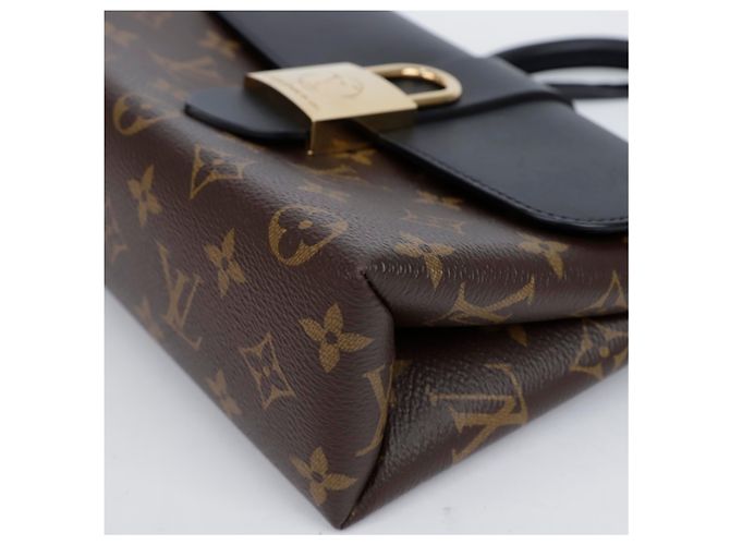 Louis Vuitton Borsa Tote in tela Monogram Nero - vista 10