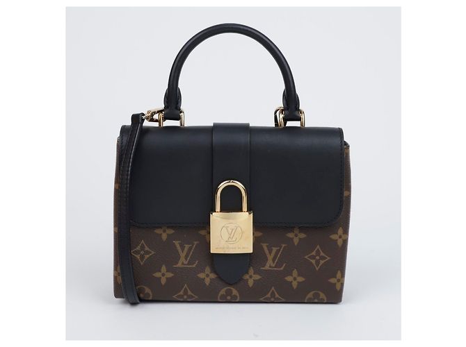 Louis Vuitton Borsa Tote in tela Monogram Nero - vista 2
