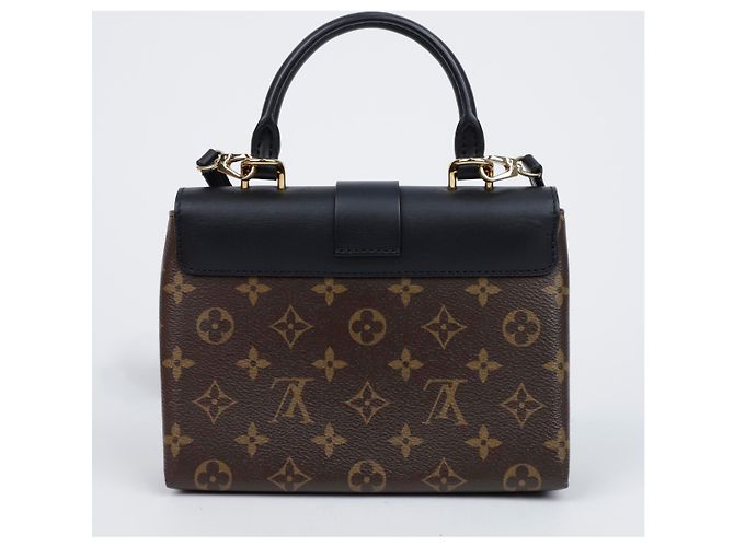 Louis Vuitton Borsa Tote in tela Monogram Nero - vista 5