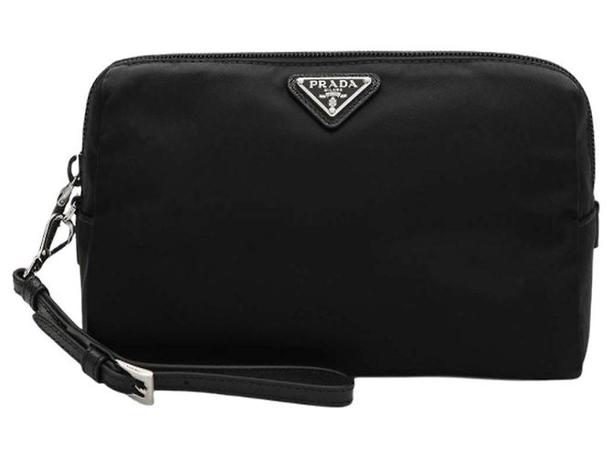 Prada Necessaire de beleza preta em nylon - vista 2