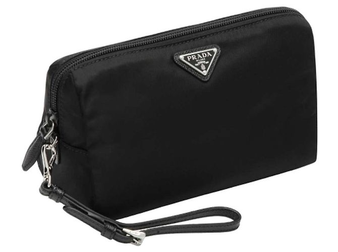Prada Necessaire de beleza preta em nylon - vista 3