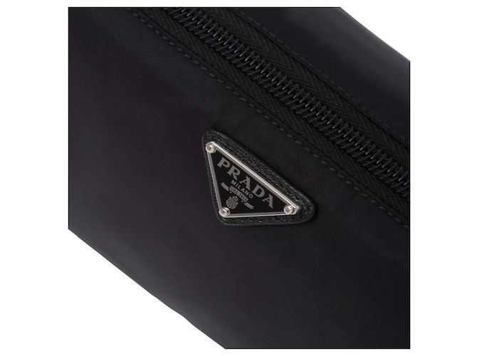 Prada Necessaire de beleza preta em nylon - vista 5