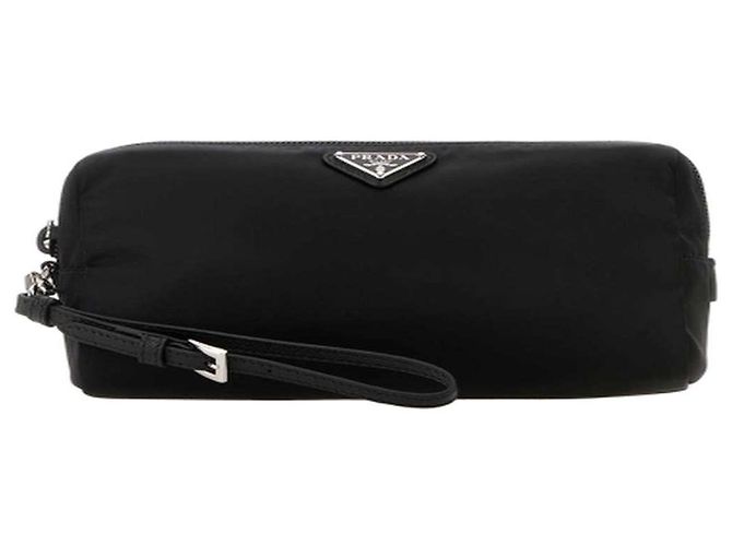 Prada Necessaire de beleza preta em nylon - vista 6