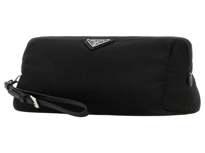 Prada Necessaire de beleza preta em nylon - vista 7