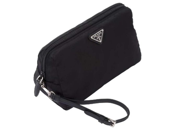 Prada Necessaire de beleza preta em nylon - vista 8