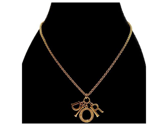 Dior Colar Cubic Revolution Gold - vista 5