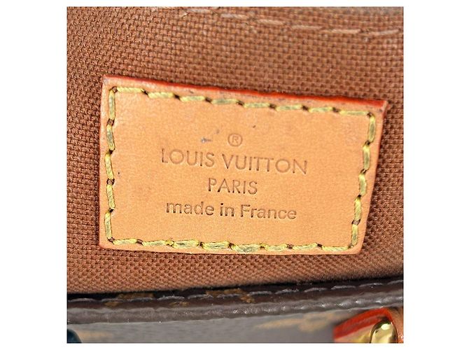 Louis Vuitton Monogram Petit Sac Plat Tote Bag - Ansicht 12