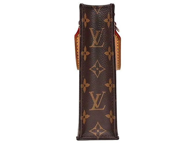 Louis Vuitton Monogram Petit Sac Plat Tote Bag - Ansicht 2