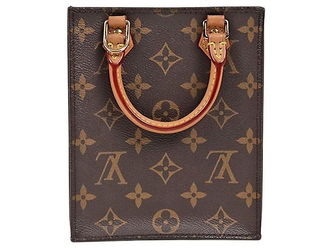 Louis Vuitton Monogram Petit Sac Plat Tote Bag - Ansicht 3
