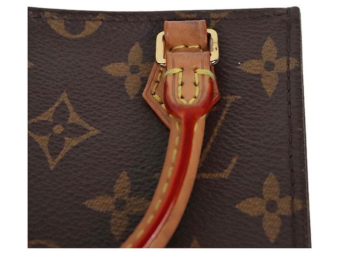 Louis Vuitton Monogram Petit Sac Plat Tote Bag - Ansicht 8