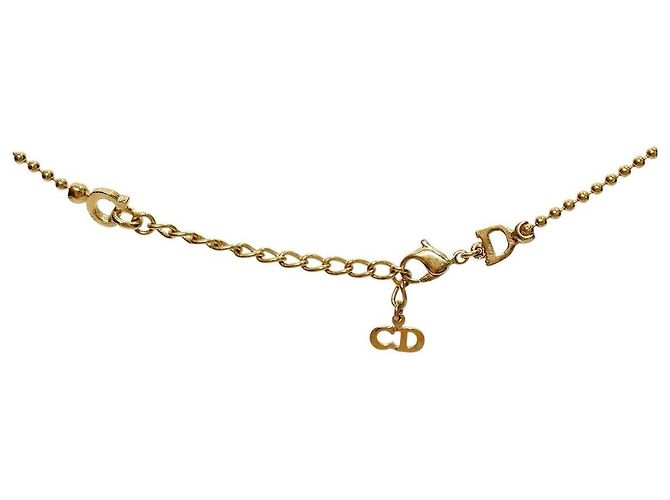 Dior 1947 Plate Gold Necklace - view 3