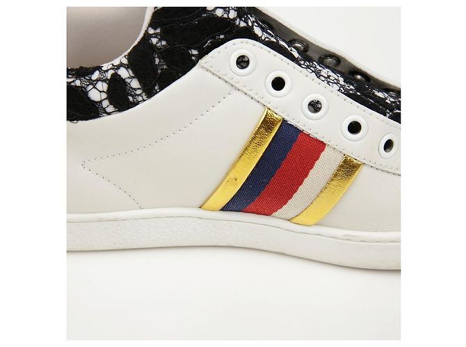 Gucci High-Top-Sneaker mit Schnürung Größe - Ansicht 11